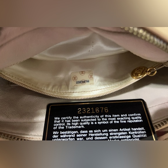 Chanel Lambskin Diamond CC Tassel Camera Bag - Picture 12 of 16